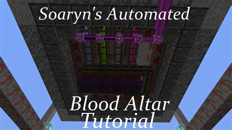 how to automate blood altar.